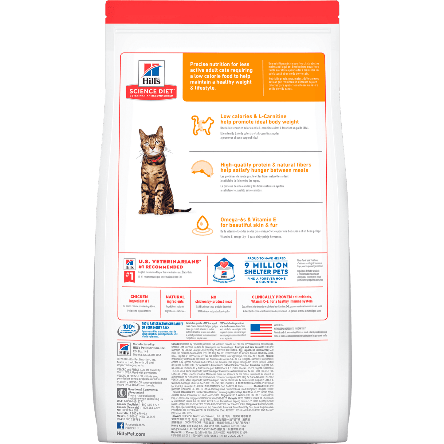 Hills Comida para Gato Adulto Light Pollo