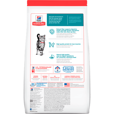 Hills Comida para Gato Adulto Indoor Pollo