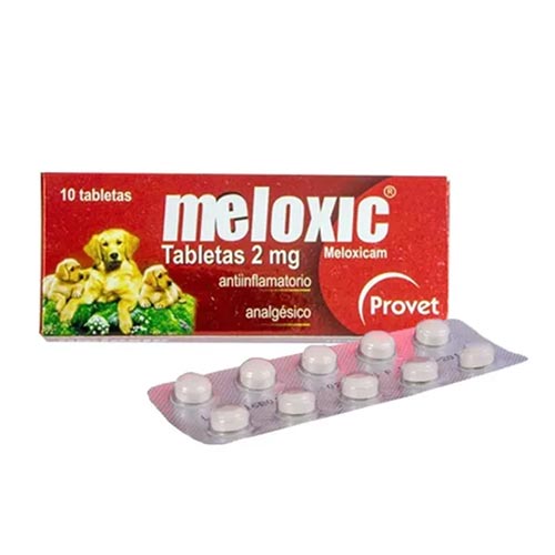 Meloxic tabletas 2mg caja x 10 tabletas