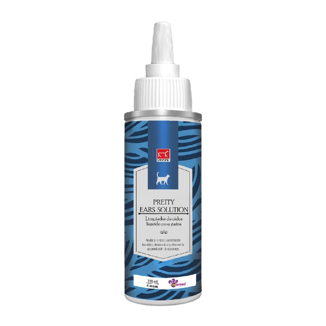 Pretty Ears Solution Gatos x 118 ml