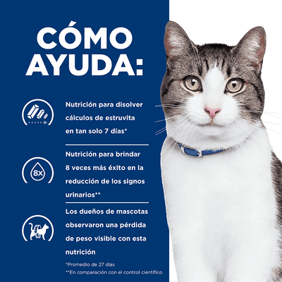 Hills Comida para Gato Prescription Diet Multicare C/D Pollo x 4 lbs