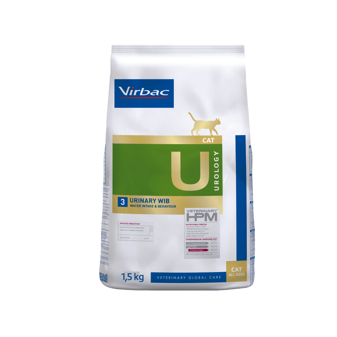 Virbac Vet Cat Urology Urinary Wib-U3 x 1.5 kg