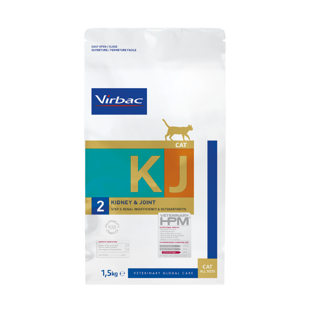 Virbac Vet Cat Kidney & Joint x 1.5 kg