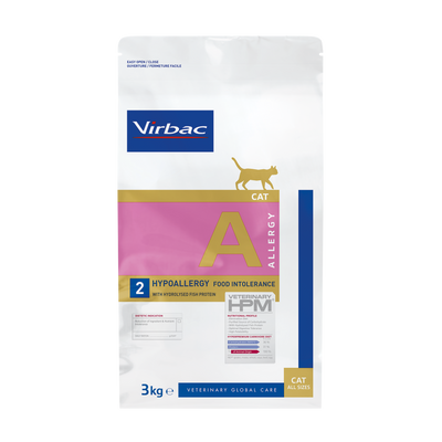 Virbac Vet Cat Hypoallergy Hydrolised x 3 kg