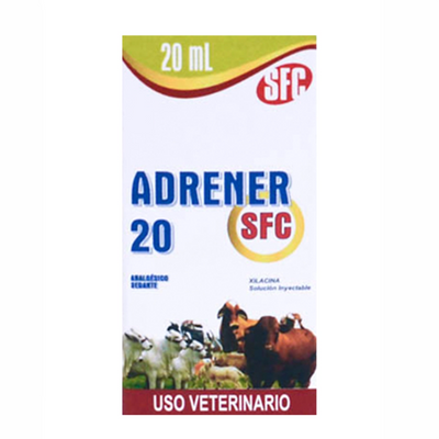 Adrener 20 (xilacina 2%) x 20 ml