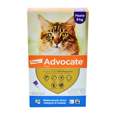 Advocate Gatos 4-8 kg 1 x 0,8ml