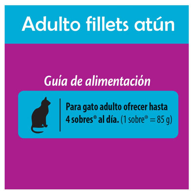 Whiskas Alimento Húmedo Gatos Sabor a Atún x 85 gr