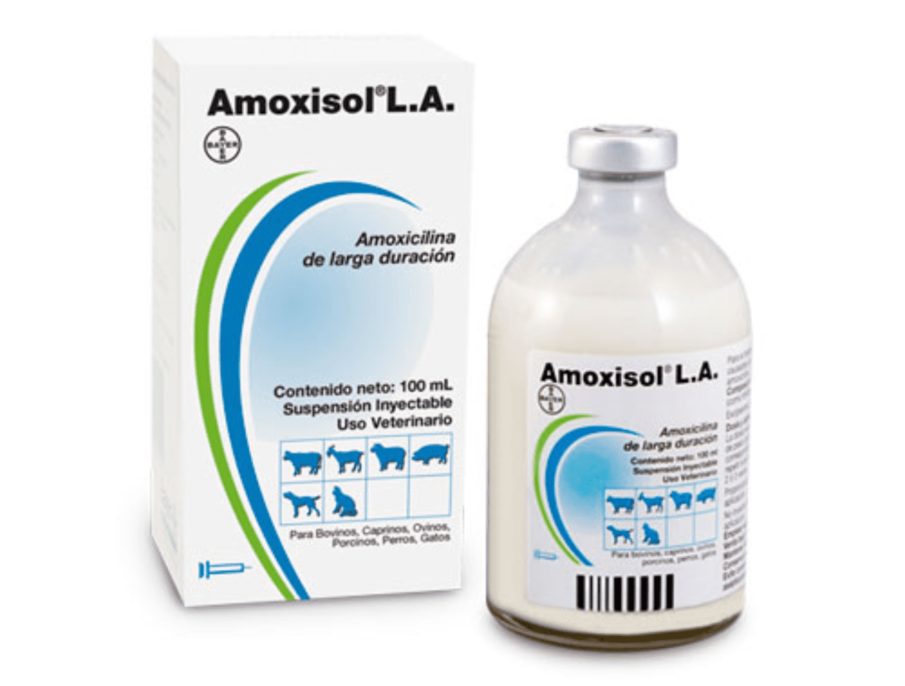Amoxisol l.a inyectable