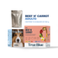 True Blue Comida Natural para Perro Beef-Carrot 500 gr caja x 10 u