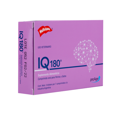 Biomodulador IQ 180 para Perros y Gatos x 21 comprimidos