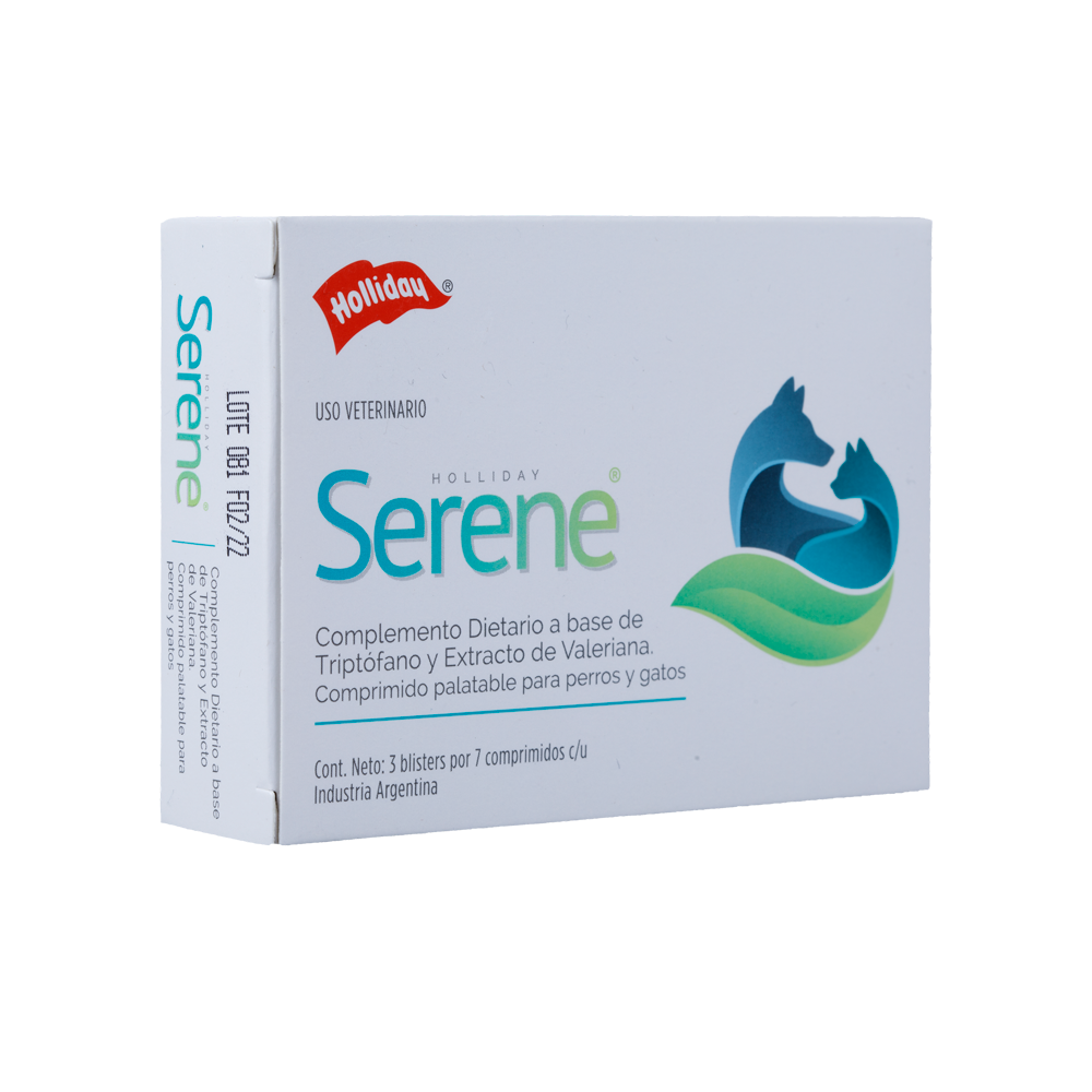 Biomodulador Serene para Perros y Gatos  x 21 comprimidos