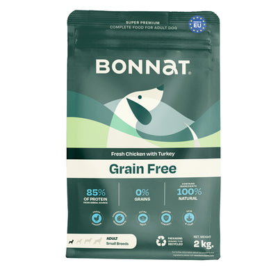 Bonnat Grain Free Perros Razas Pequeñas x 2 kg