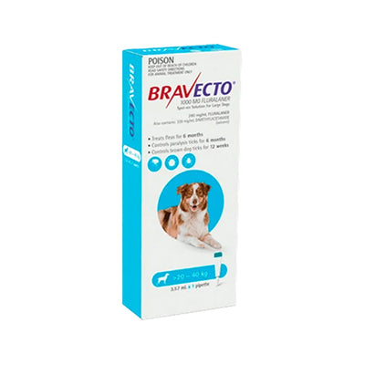 Bravecto Antipulgas para Perros 20 – 40 Kg
