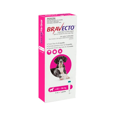 Bravecto Antipulgas para Perros 40 – 56 Kg