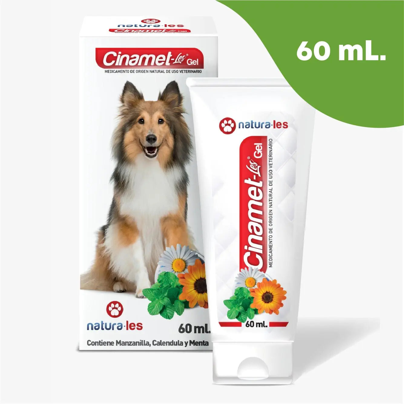 Gel para perros Cinamet-Les: elimina el mal aliento y mejora la salud oral