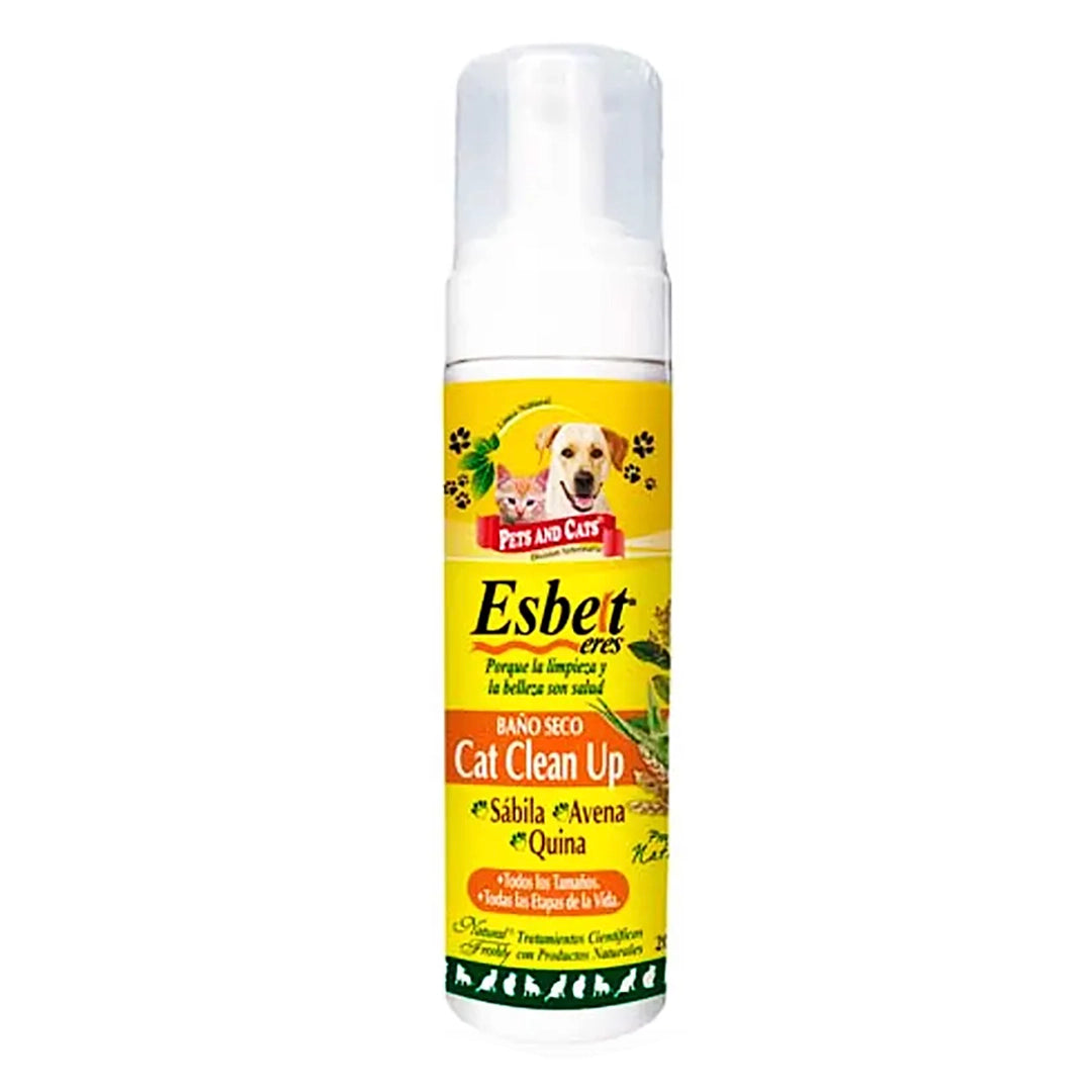 Baño Seco Cat Clean Up x 200 gr