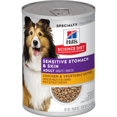 Hills Comida Húmeda para Perro Adulto Estomago y Piel Sensible 12,8 Onz