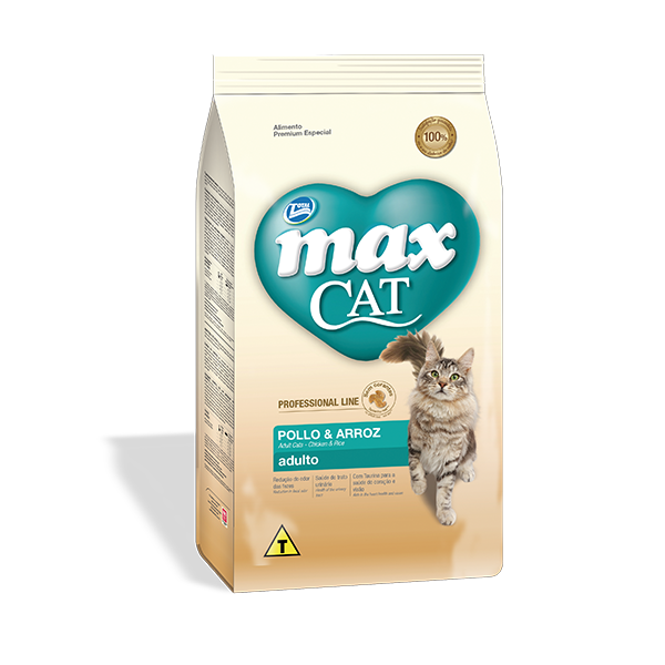 Max Comida para Gato Professional Line Adulto Pollo y Arroz