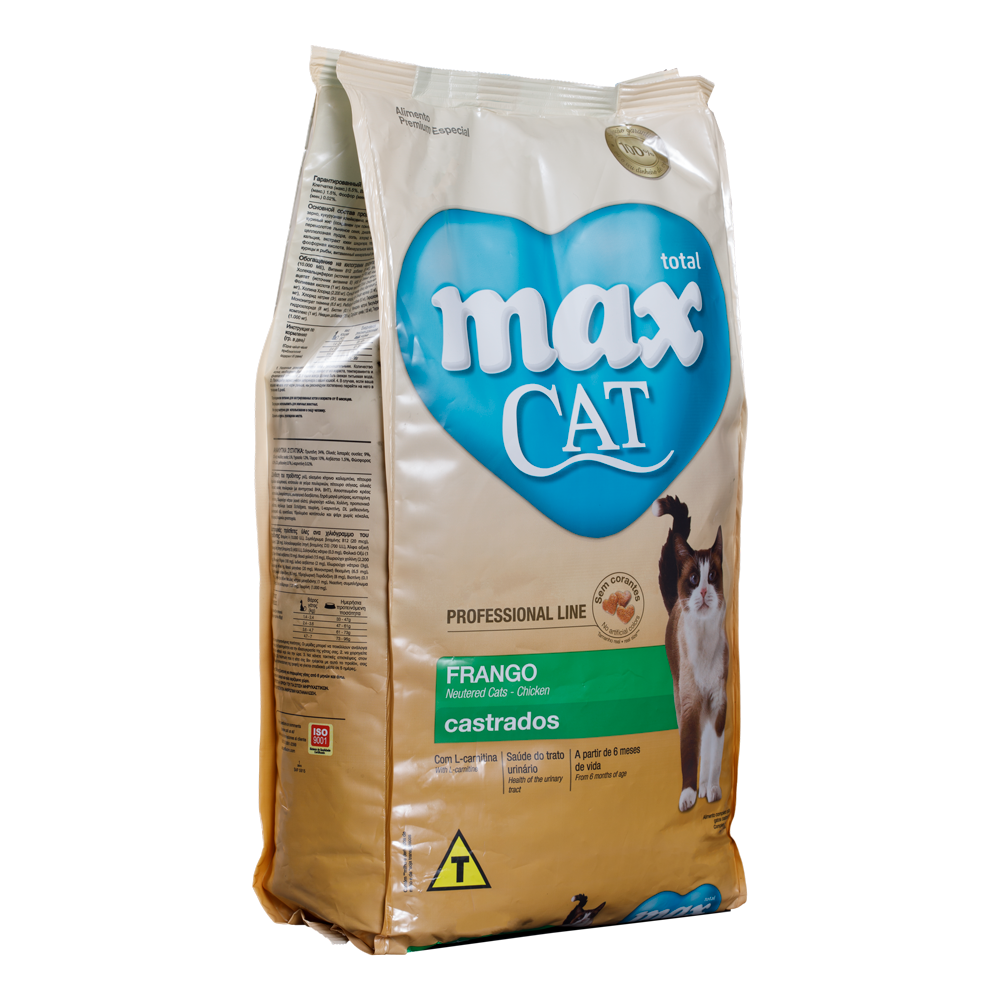 Max Comida para Gatos Castrados Pollo