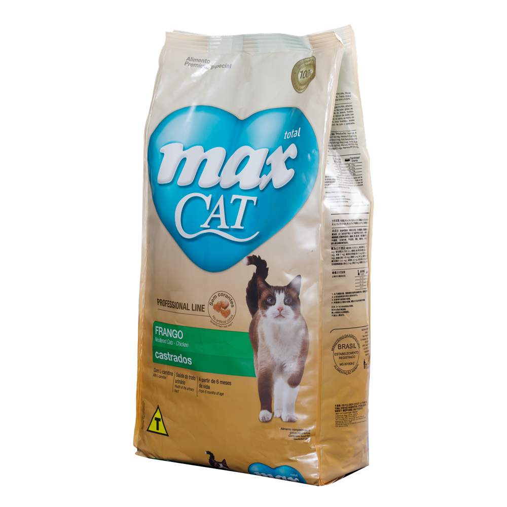 Max Comida para Gatos Castrados Pollo