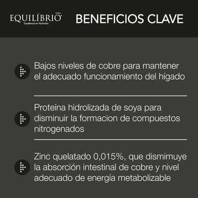Equilibrio Comida para Perro Veterinary  Hepatic