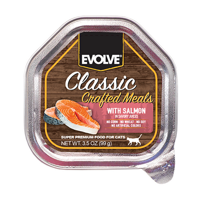 Evolve comida para Gato Classic Crafted Meals Salmon x 3.5 oz