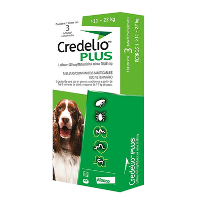 Credelio Plus 450/16,88 mg para Perros de 11 - 22 kg