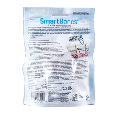 Smartbones Snack Para Perro Mini Dental x 8 u