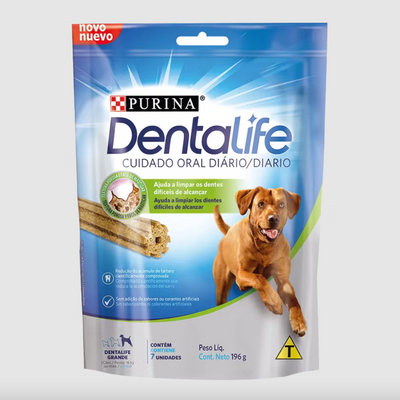 Purina® Dentalife® Snack Oral para Perro Raza Grande x 196 gr