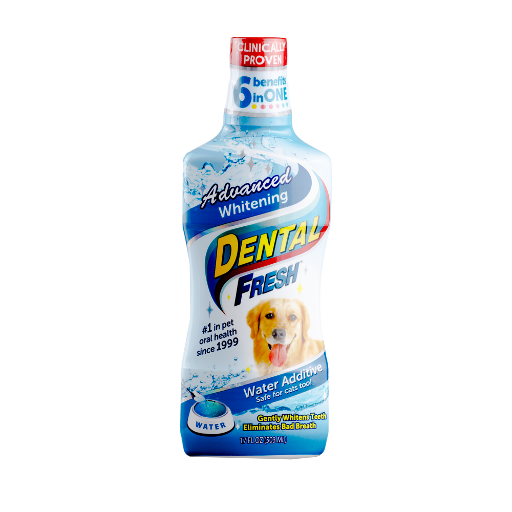 Enjuague Bucal Para Perro Dental Fresh Whitening x 17 oz