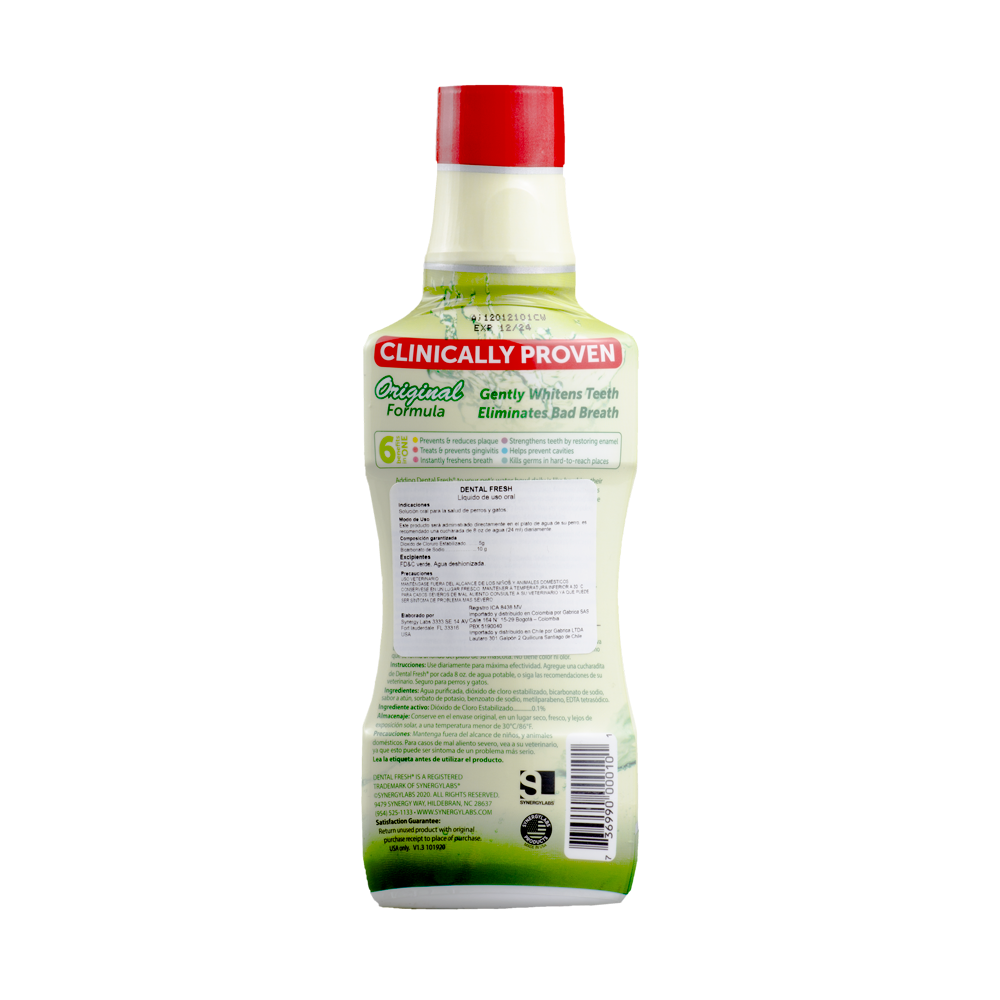Enjuague Bucal Para Gato Dental Fresh Original Cat x 8 oz