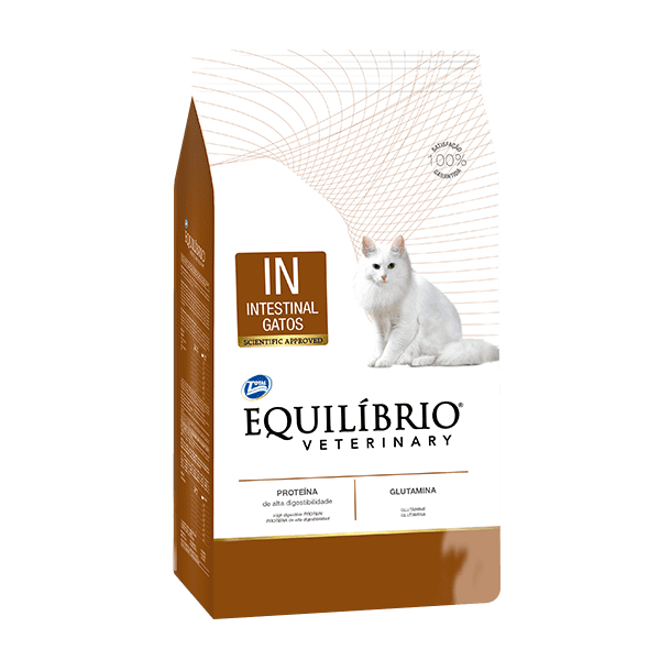 Equilibrio Comida para Gato Veterinary Intestinal x  2 kg
