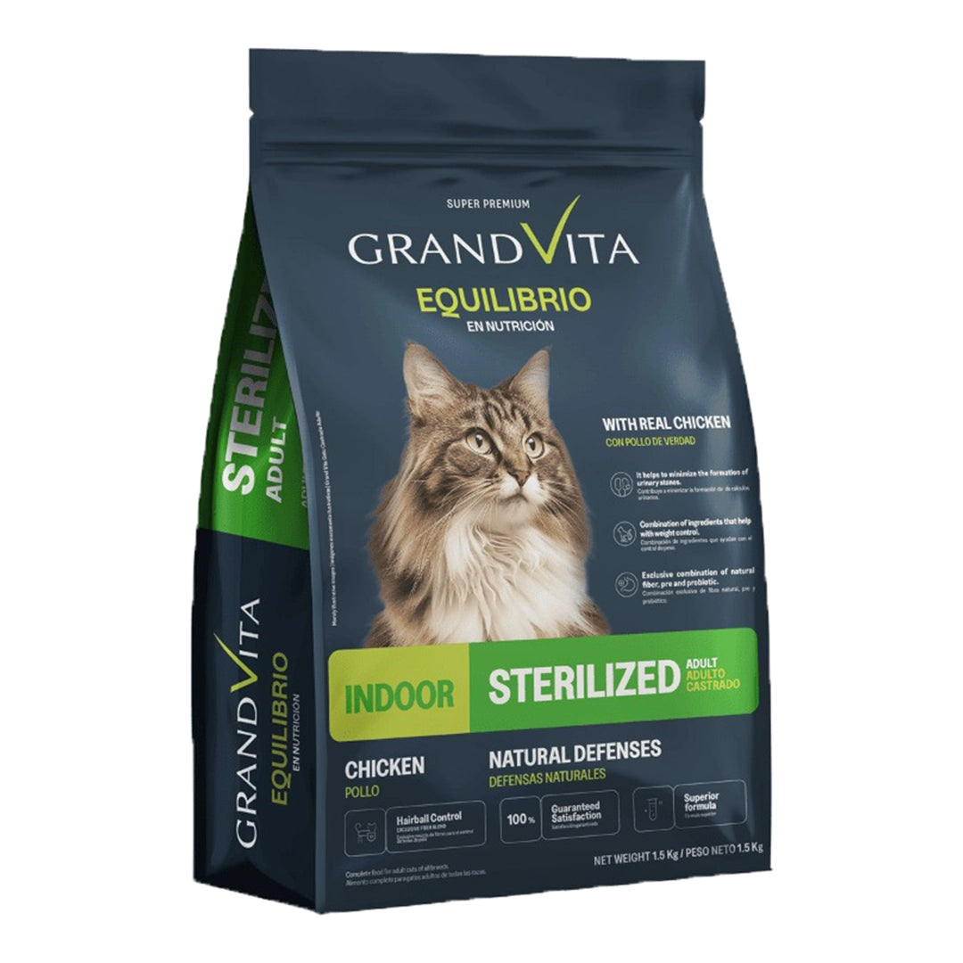 Equilibrio Comida para Gato Adulto Castrado x 1.5 kg