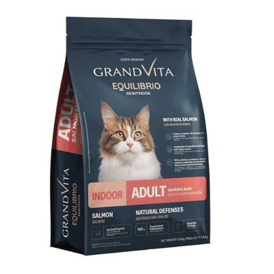 Equilibrio Comida para Gato Adulto Salmón x 1,5 kg