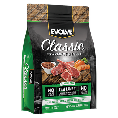 Evolve Classic Comida para Perro Sabor a Cordero