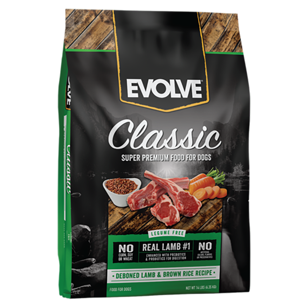 Evolve Classic Comida para Perro Sabor a Cordero