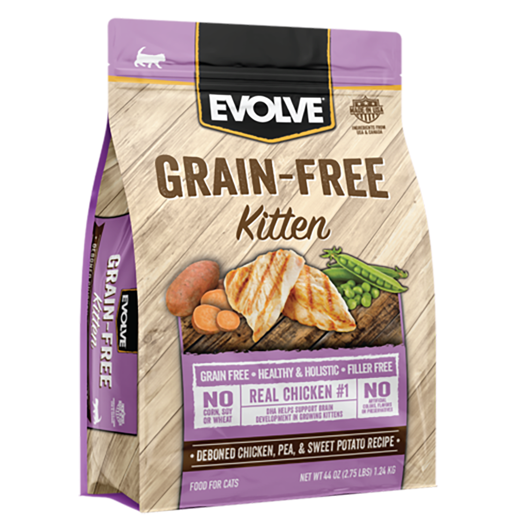 Evolve Comida para Gatito Grain Free x 2.75 lb