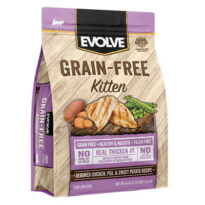 Evolve Comida para Gatito Grain Free x 2.75 lb