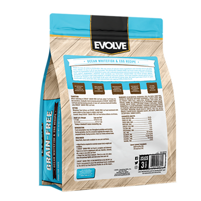 Evolve Comida para Gato Grain Free Ocean Whitefish & Egg x 2.75 lb