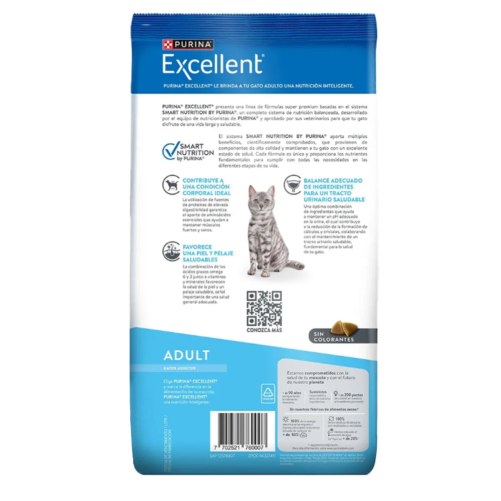 Purina® Excellent® Comida para Gatos Adultos