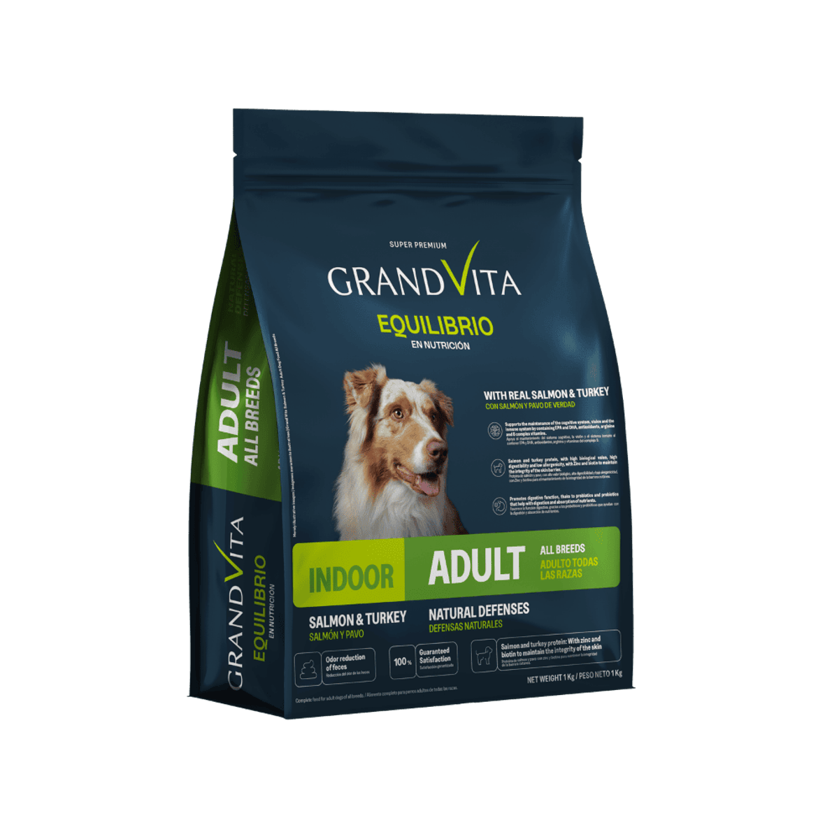 Grand Vita Equilibrio Comida para Perro Adulto Salmón x 1 kg