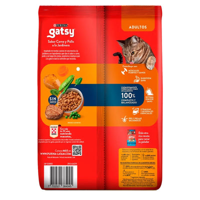 Purina® Gatsy® Comida para Gatos Adulto Pollo y Carne