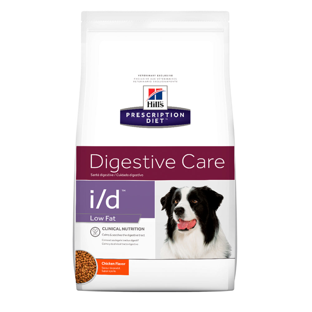 Hills Comida Para Perro Prescription Diet Low Fat I/D Pollo x 8.5 Lbs