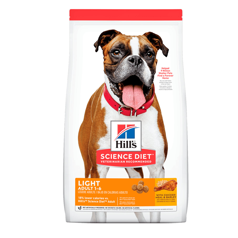 Hills Comida para Perro Adulto Light Razas Medianas y Grandes