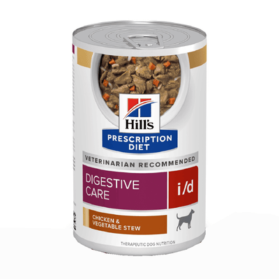 Hills Comida Húmeda para Perro Prescription Cuidado Digestivo I/D Estofado Pollo y Vegetales x 12,5 Onz