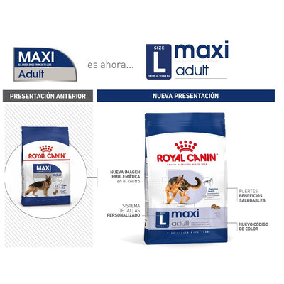 Royal Canin Maxi Adulto x 15 kg