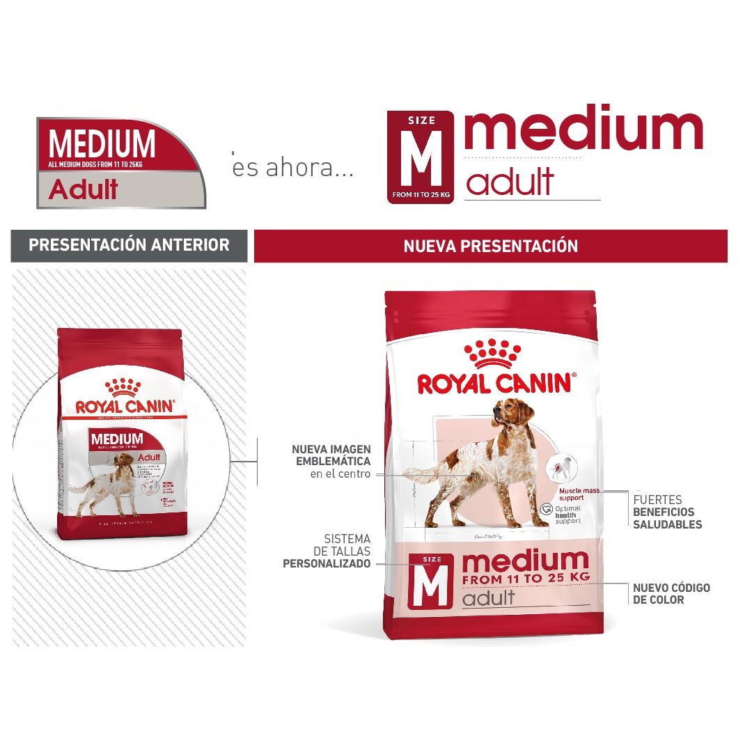 Royal Canin Medium Adulto x 15 kg
