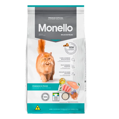 Monello Comida para Gato Bolas de Pelo
