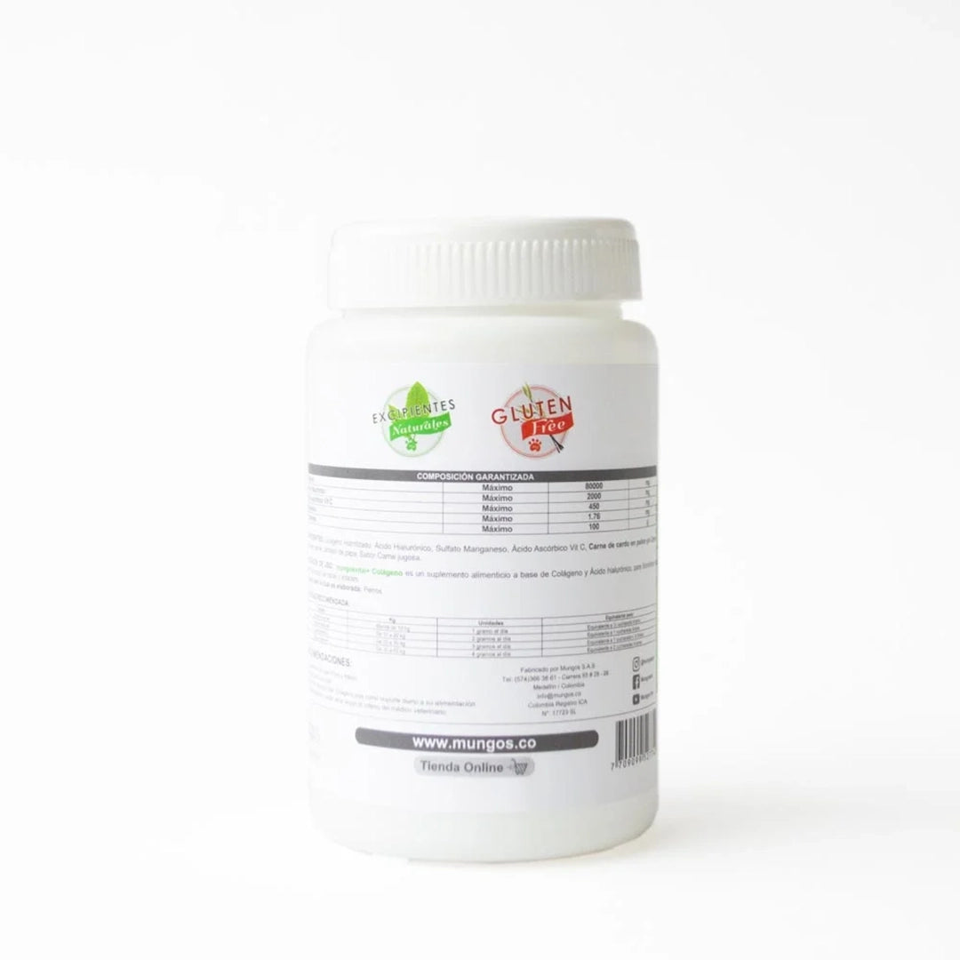 Mungos vital colágeno y ácido hialurónico para perros x 150 gramos