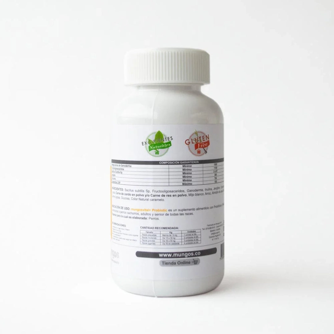Mungos Vital Probiotic x 50 unidades blandas